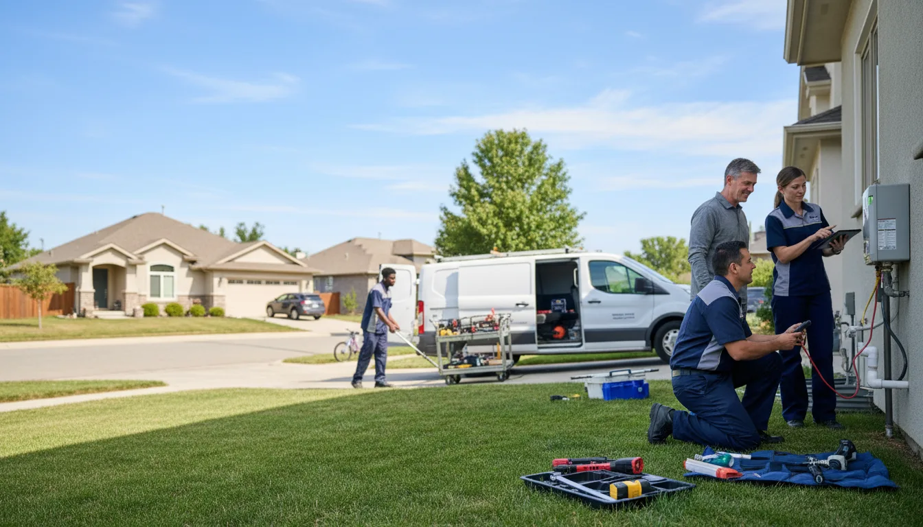 Tankless water heater service in Curtice, OH